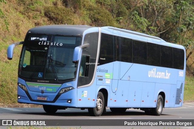 UTIL - União Transporte Interestadual de Luxo 9005 na cidade de Piraí, Rio de Janeiro, Brasil, por Paulo Henrique Pereira Borges. Número da foto: #12371981.