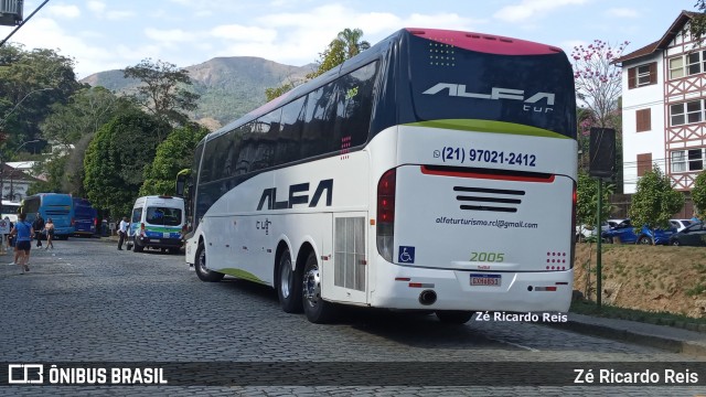 Alfa Tur Turismo 2005 na cidade de Petrópolis, Rio de Janeiro, Brasil, por Zé Ricardo Reis. Número da foto: #12370930.