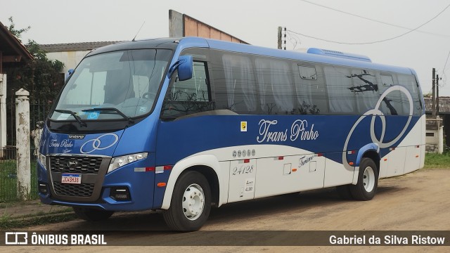 Trans Pinho Turismo 24128 na cidade de Cachoeirinha, Rio Grande do Sul, Brasil, por Gabriel da Silva Ristow. Número da foto: #12371511.