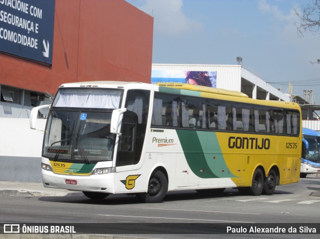 Empresa Gontijo de Transportes 12535 na cidade de Rio de Janeiro, Rio de Janeiro, Brasil, por Paulo Alexandre da Silva. Número da foto: #12371956.