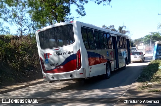 Maravilha Auto Ônibus ITB-06.02.056 na cidade de Itaboraí, Rio de Janeiro, Brasil, por Christiano Albernaz. Número da foto: #12371033.