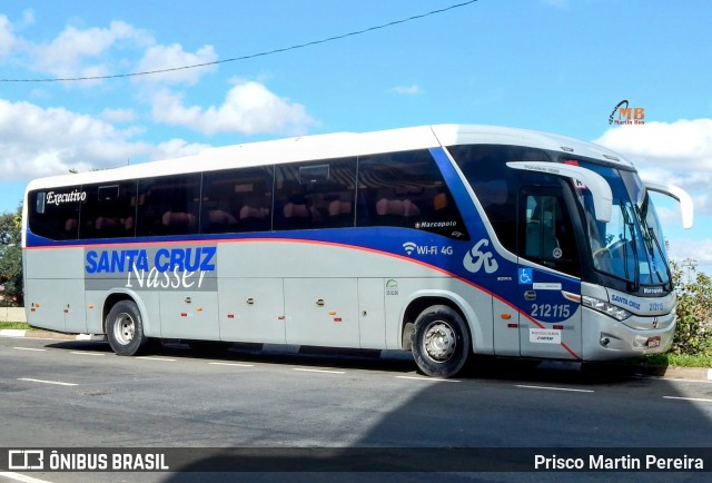 Viação Nasser 212115 na cidade de Campinas, São Paulo, Brasil, por Prisco Martin Pereira. Número da foto: #12370498.
