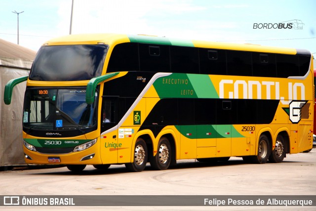 Empresa Gontijo de Transportes 25030 na cidade de Goiânia, Goiás, Brasil, por Felipe Pessoa de Albuquerque. Número da foto: #12371288.