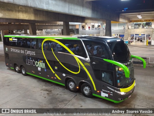 Expresso Princesa dos Campos 6994 na cidade de Curitiba, Paraná, Brasil, por Andrey  Soares Vassão. Número da foto: #12370966.
