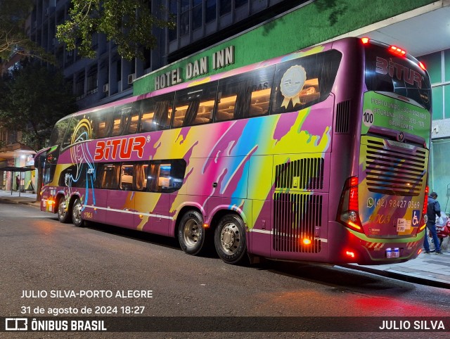 Bitur Transporte Coletivo e Turismo 9003 na cidade de Porto Alegre, Rio Grande do Sul, Brasil, por JULIO SILVA. Número da foto: #12371814.