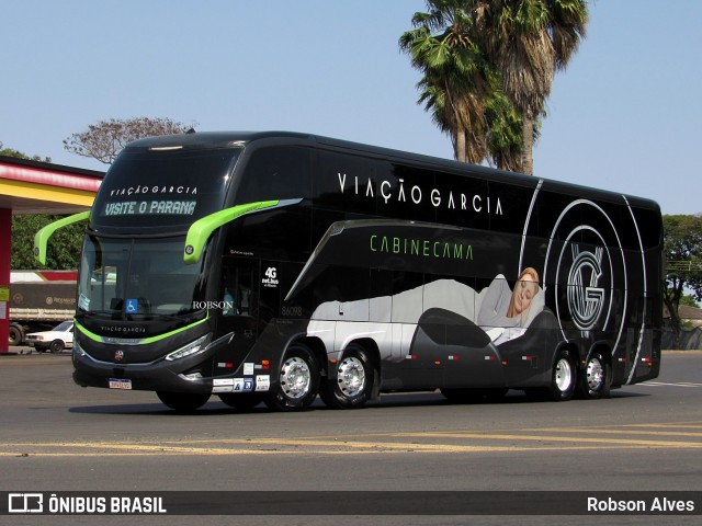 Viação Garcia 86098 na cidade de Paranavaí, Paraná, Brasil, por Robson Alves. Número da foto: #12371663.