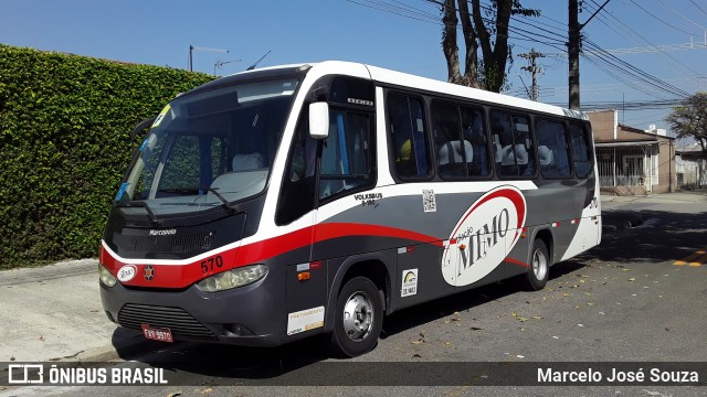 Viação Mimo 570 na cidade de São José dos Campos, São Paulo, Brasil, por Marcelo José Souza. Número da foto: #12371887.