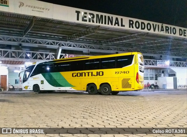 Empresa Gontijo de Transportes 19740 na cidade de Ipatinga, Minas Gerais, Brasil, por Celso ROTA381. Número da foto: #12371129.