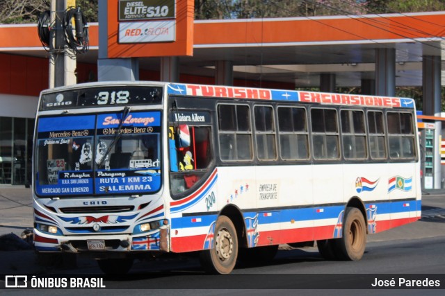 Nueva Generación de Servicios - Linea 318 200 na cidade de San Lorenzo, Central, Paraguai, por José Paredes. Número da foto: #12371261.