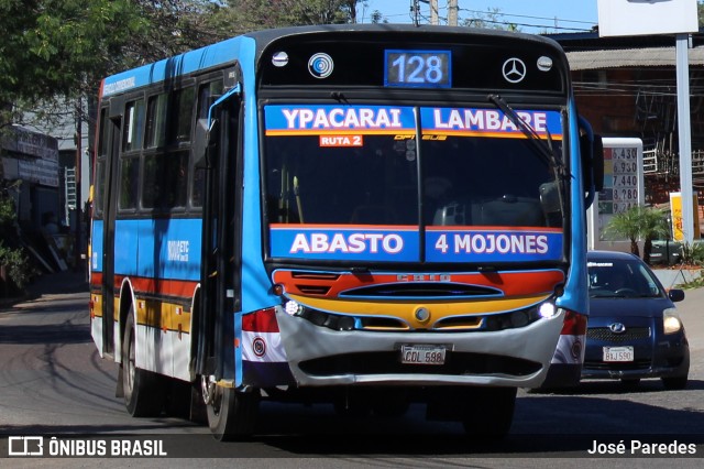 Ypacaraí ETC - Linea 128 222 na cidade de San Lorenzo, Central, Paraguai, por José Paredes. Número da foto: #12371182.