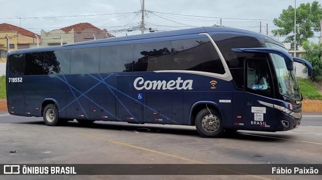 Viação Cometa 719552 na cidade de Ribeirão Preto, São Paulo, Brasil, por Fábio Paixão. Número da foto: #12369889.