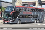 Transportes Única Petrópolis RJ 163.008 na cidade de Rio de Janeiro, Rio de Janeiro, Brasil, por José Augusto de Souza Oliveira. Número da foto: #12371629.