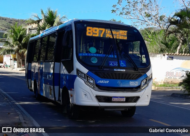 Auto Viação Jabour D86270 na cidade de Rio de Janeiro, Rio de Janeiro, Brasil, por Gabriel Conceição. Número da foto: #12302092.