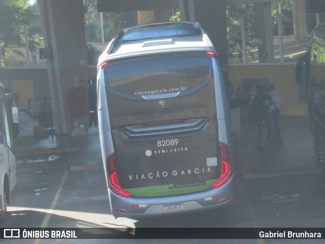 Viação Garcia 82089 na cidade de Ribeirão Preto, São Paulo, Brasil, por Gabriel Brunhara. Número da foto: #12302776.