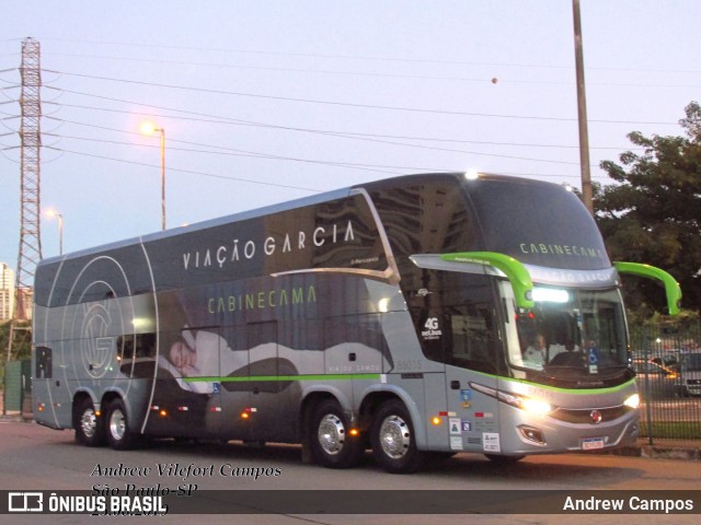 Viação Garcia 86015 na cidade de São Paulo, São Paulo, Brasil, por Andrew Campos. Número da foto: #12304810.