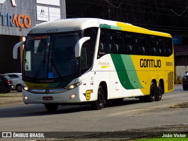 Empresa Gontijo de Transportes 18890 na cidade de Ilhéus, Bahia, Brasil, por João Victor. Número da foto: #12303621.