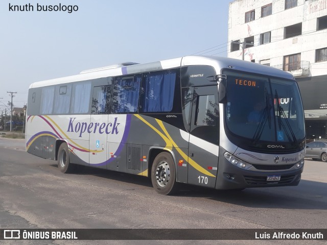 Kopereck Turismo 170 na cidade de Rio Grande, Rio Grande do Sul, Brasil, por Luis Alfredo Knuth. Número da foto: #12303074.
