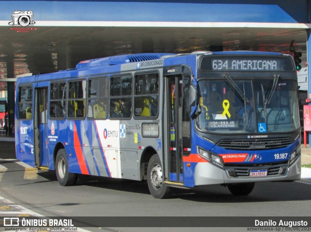 Transportes Capellini 19.187 na cidade de Americana, São Paulo, Brasil, por Danilo Augusto. Número da foto: #12304091.