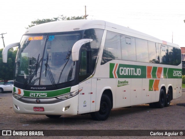Empresa Gontijo de Transportes 21725 na cidade de Teresina, Piauí, Brasil, por Carlos Aguiar ®. Número da foto: #12303500.