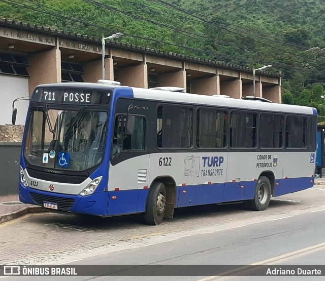 Turb Petrópolis > Turp -Transporte Urbano de Petrópolis 6122 na cidade de Petrópolis, Rio de Janeiro, Brasil, por Adriano Duarte. Número da foto: #12303967.