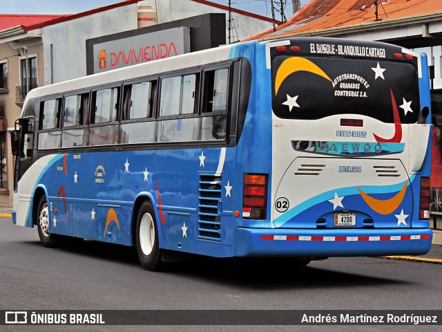 Autotransportes Granados Contreras 02 na cidade de Cartago, Cartago, Costa Rica, por Andrés Martínez Rodríguez. Número da foto: #12304865.