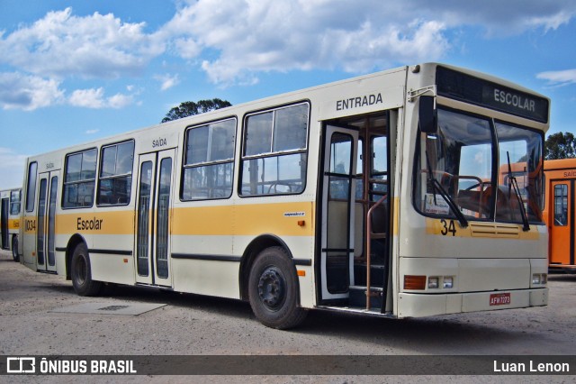 Viação Capital da Água 034 na cidade de Piraquara, Paraná, Brasil, por Luan Lenon. Número da foto: #12304330.