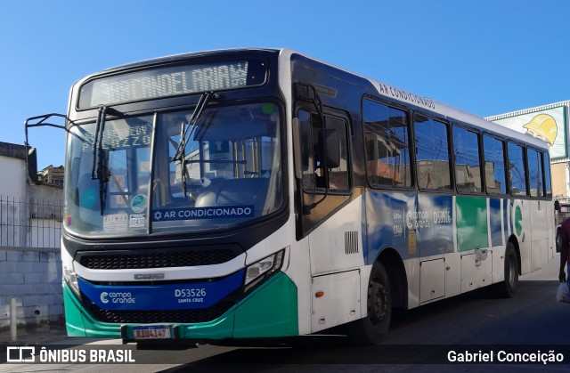 Transportes Campo Grande D53526 na cidade de Rio de Janeiro, Rio de Janeiro, Brasil, por Gabriel Conceição. Número da foto: #12302110.
