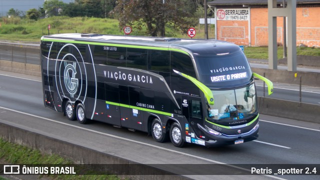 Viação Garcia 96100 na cidade de Joinville, Santa Catarina, Brasil, por Petris _spotter 2.4. Número da foto: #12303027.