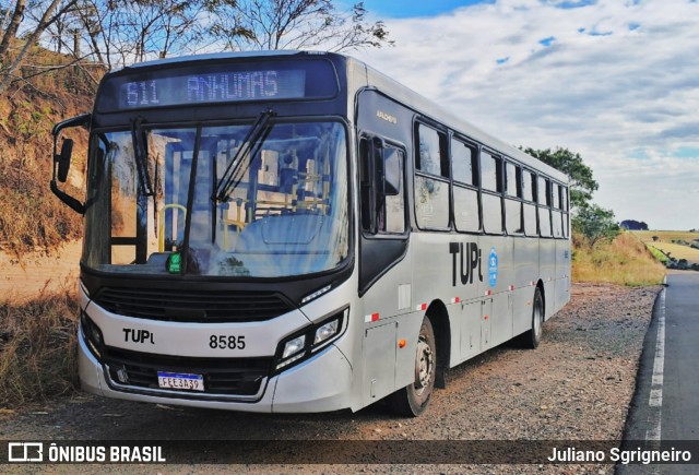 TUPi Transportes Urbanos Piracicaba 8585 na cidade de Piracicaba, São Paulo, Brasil, por Juliano Sgrigneiro. Número da foto: #12303964.
