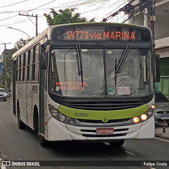 Viação Pavunense B32668 na cidade de Rio de Janeiro, Rio de Janeiro, Brasil, por Felipe Costa. Número da foto: #12303264.