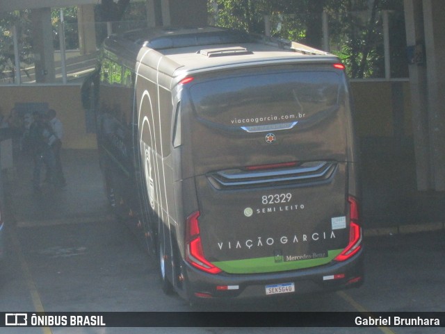 Viação Garcia 82329 na cidade de Ribeirão Preto, São Paulo, Brasil, por Gabriel Brunhara. Número da foto: #12302767.