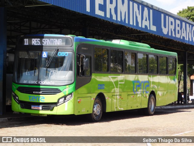Terra Auto Viação 080 na cidade de Lins, São Paulo, Brasil, por Selton Thiago Da Silva. Número da foto: #12304880.