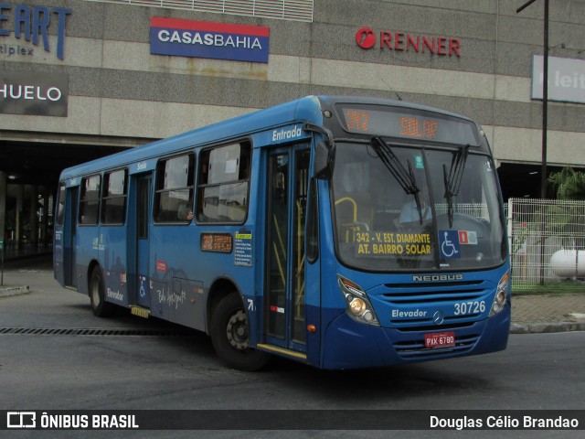Via Oeste < Autobus Transportes 30726 na cidade de Belo Horizonte, Minas Gerais, Brasil, por Douglas Célio Brandao. Número da foto: #12303091.