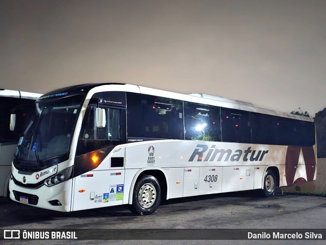 Rimatur Transportes 4308 na cidade de Curitiba, Paraná, Brasil, por Danilo Marcelo Silva. Número da foto: #12304441.