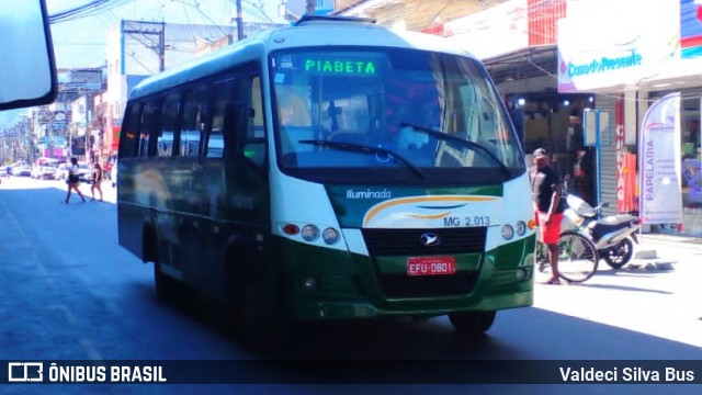 Transporte e Turismo Iluminada MG 2.013 na cidade de Magé, Rio de Janeiro, Brasil, por Valdeci Silva Bus. Número da foto: #12303565.