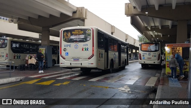 VIPE - Viação Padre Eustáquio 2474 na cidade de São Caetano do Sul, São Paulo, Brasil, por Andarilho Paulista. Número da foto: #12305470.