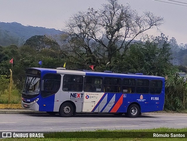 Next Mobilidade - ABC Sistema de Transporte 81.155 na cidade de Ribeirão Pires, São Paulo, Brasil, por Rômulo Santos. Número da foto: #12306728.