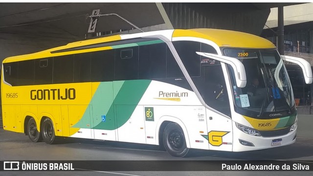 Empresa Gontijo de Transportes 19685 na cidade de Belo Horizonte, Minas Gerais, Brasil, por Paulo Alexandre da Silva. Número da foto: #12306800.