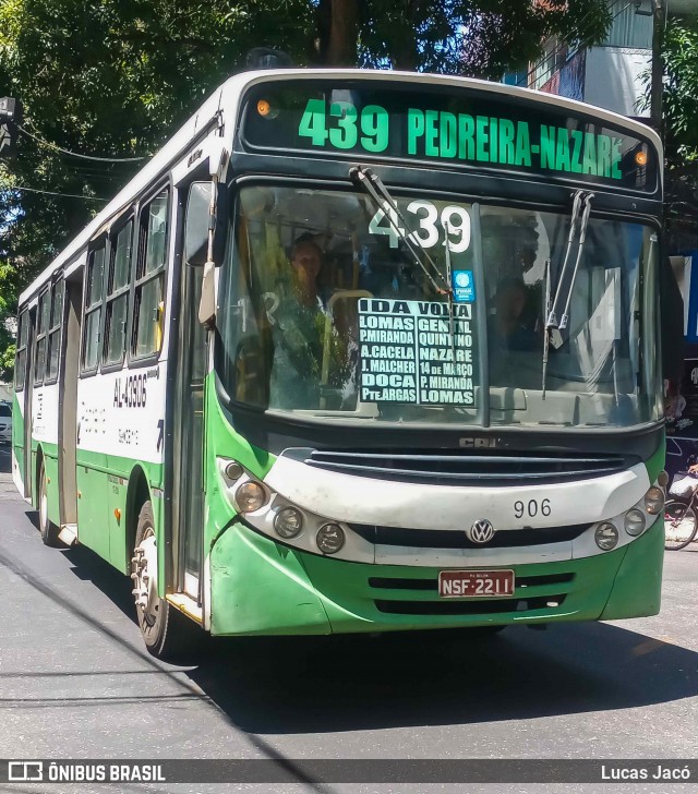 Auto Viação Monte Cristo AL-43906 na cidade de Belém, Pará, Brasil, por Lucas Jacó. Número da foto: #12307615.