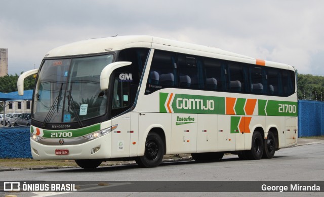 Empresa Gontijo de Transportes 21700 na cidade de São Paulo, São Paulo, Brasil, por George Miranda. Número da foto: #12306431.