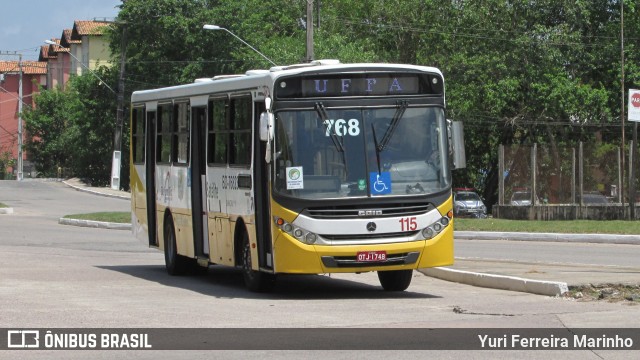 Belém Rio Transportes BD-76823 na cidade de Belém, Pará, Brasil, por Yuri Ferreira Marinho. Número da foto: #12305417.