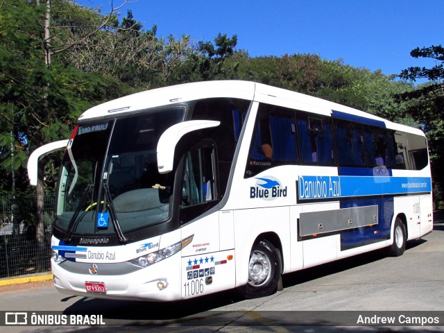 VIDA - Viação Danúbio Azul 11 006 na cidade de São Paulo, São Paulo, Brasil, por Andrew Campos. Número da foto: #12307617.