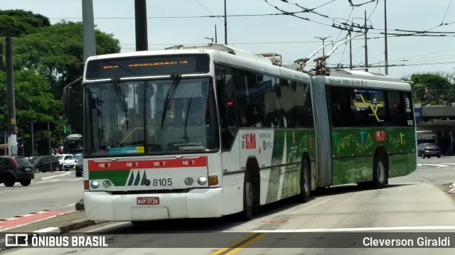 Next Mobilidade - ABC Sistema de Transporte 8105 na cidade de São Paulo, São Paulo, Brasil, por Cleverson Giraldi. Número da foto: #12306137.