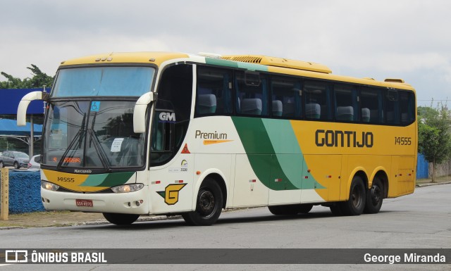Empresa Gontijo de Transportes 14555 na cidade de São Paulo, São Paulo, Brasil, por George Miranda. Número da foto: #12306443.