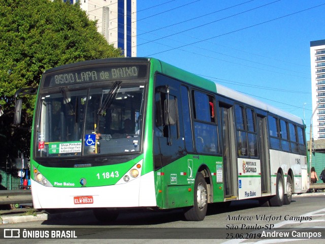 Viação Santa Brígida 1 1843 na cidade de São Paulo, São Paulo, Brasil, por Andrew Campos. Número da foto: #12307563.