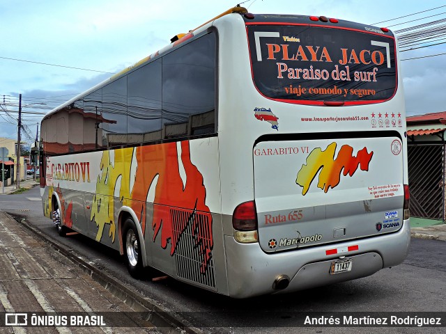 Transportes Jacó GARABITO VI na cidade de Cartago, Cartago, Costa Rica, por Andrés Martínez Rodríguez. Número da foto: #12307424.