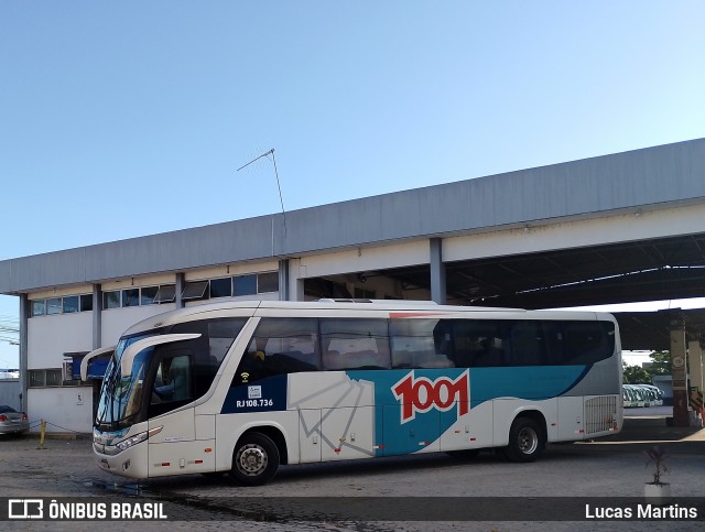 Auto Viação 1001 RJ 108.736 na cidade de Campos dos Goytacazes, Rio de Janeiro, Brasil, por Lucas Martins. Número da foto: #12306011.