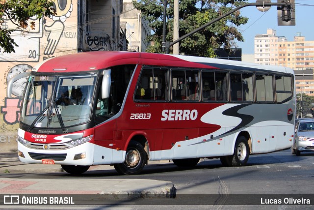 Viação Serro 26813 na cidade de Belo Horizonte, Minas Gerais, Brasil, por Lucas Oliveira. Número da foto: #12305856.