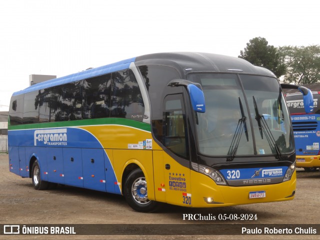 Fergramon Transportes 320 na cidade de Curitiba, Paraná, Brasil, por Paulo Roberto Chulis. Número da foto: #12307614.