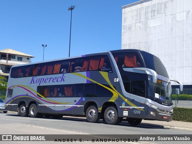 Kopereck Turismo 1200 na cidade de Balneário Camboriú, Santa Catarina, Brasil, por Andrey  Soares Vassão. Número da foto: #12306158.